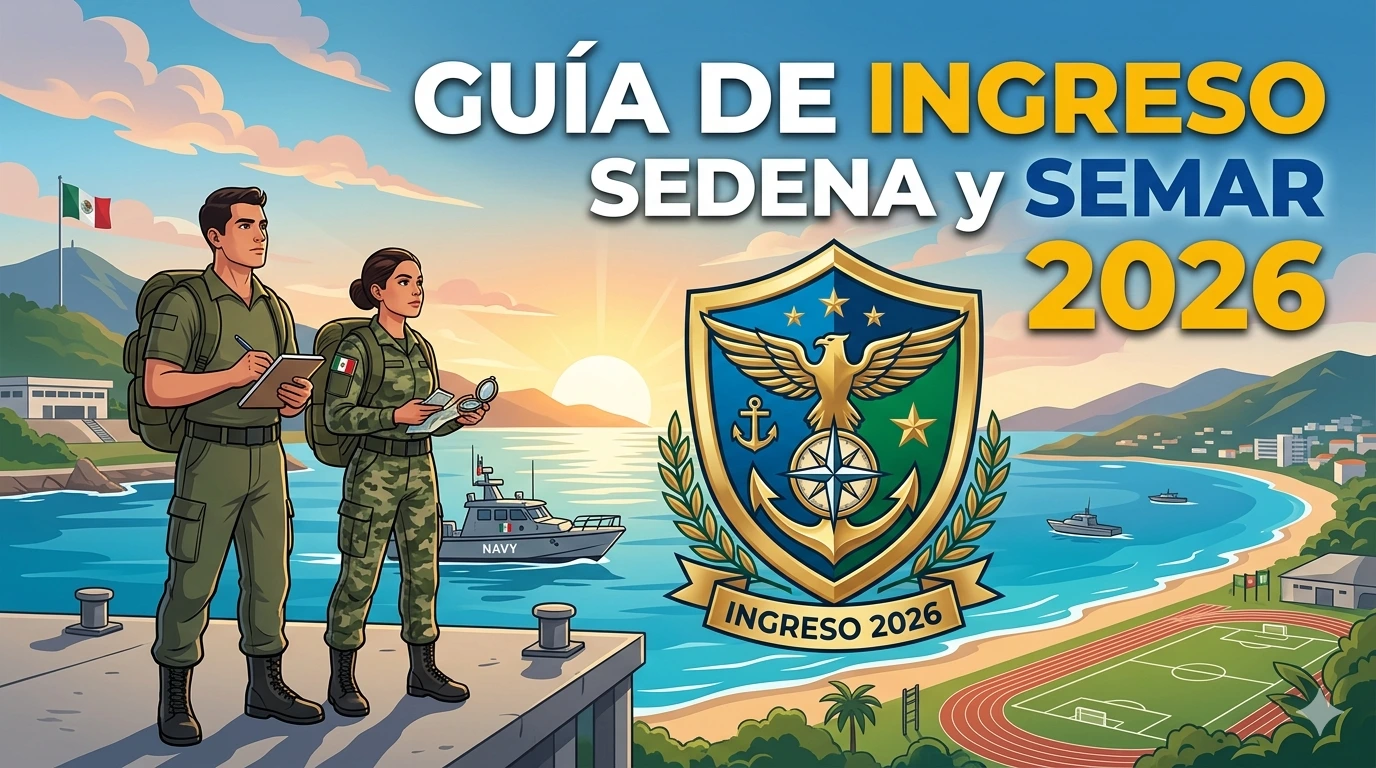 Guía de Ingreso SEDENA y SEMAR 2026